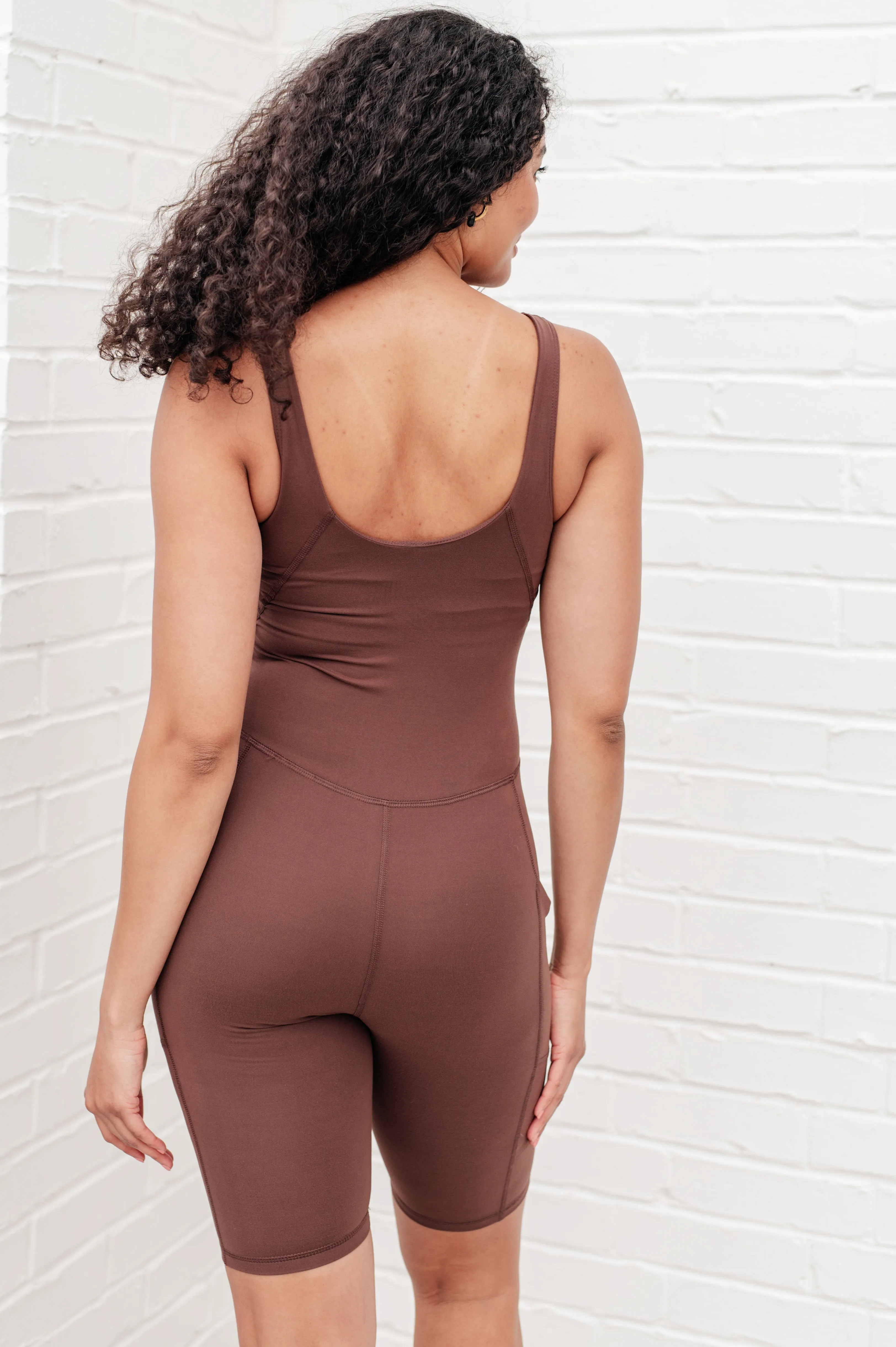 Hazel Blues® |  Sun Salutations Body Suit in Java