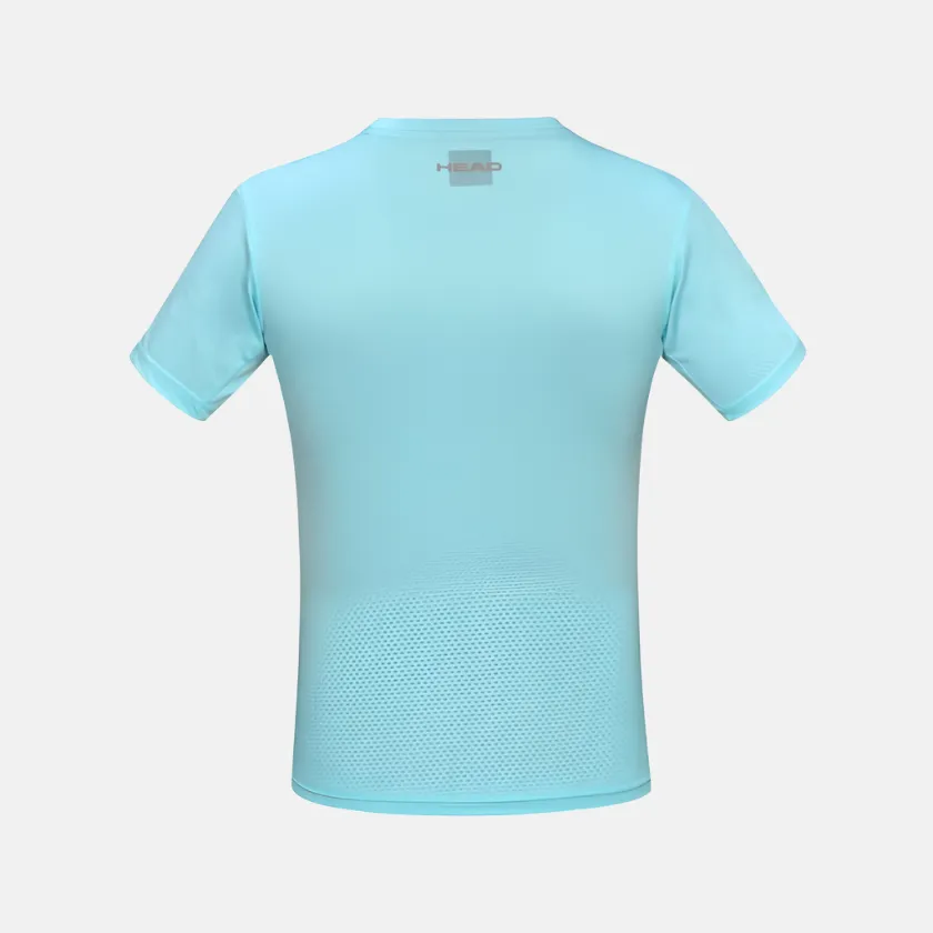 Head Unisex Round Neck Badminton T-shirt -Aqua