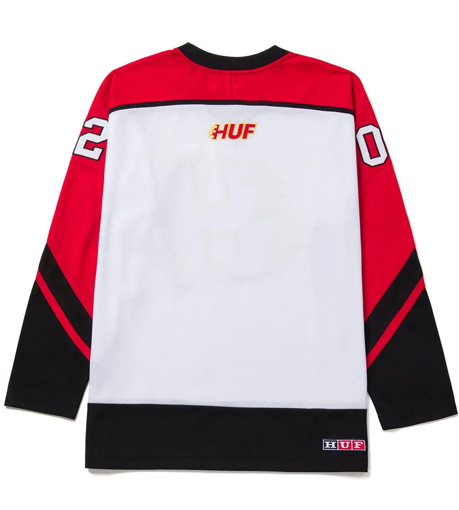 HUF Enforcer Hockey Jersey - White