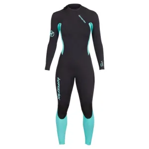 HYPERFLEX WMS VYRL 3/2 BACK ZIP BLUE