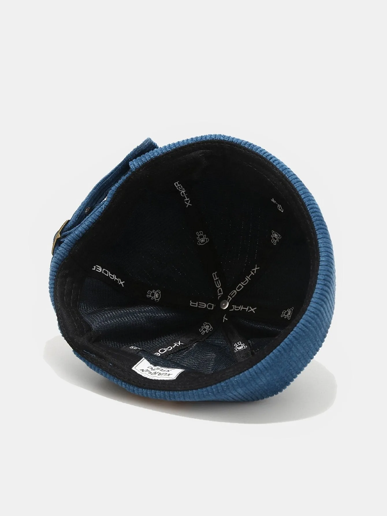 Jepun Harajuku Style Retro Corduroy Hat Tanpa