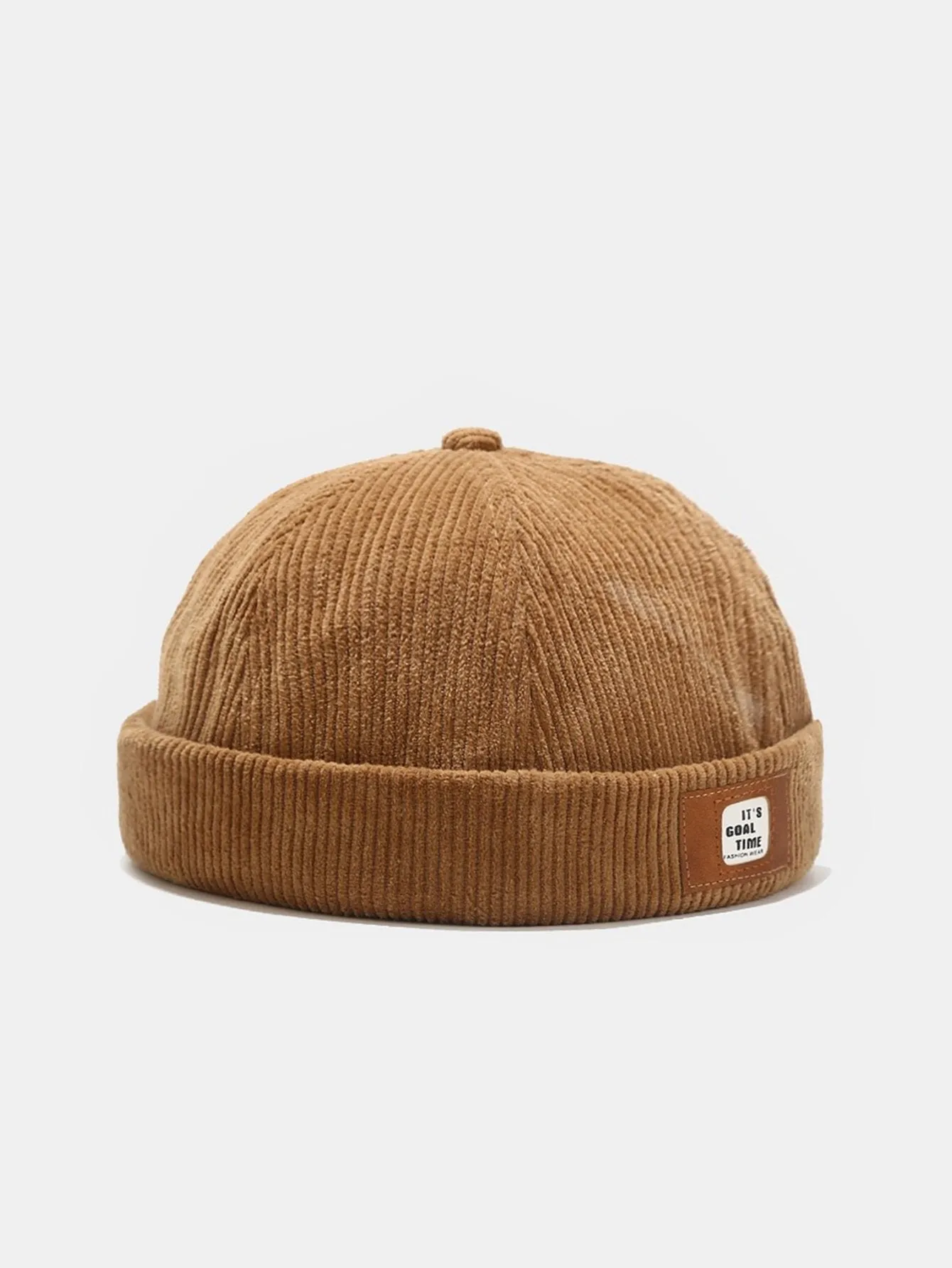 Jepun Harajuku Style Retro Corduroy Hat Tanpa