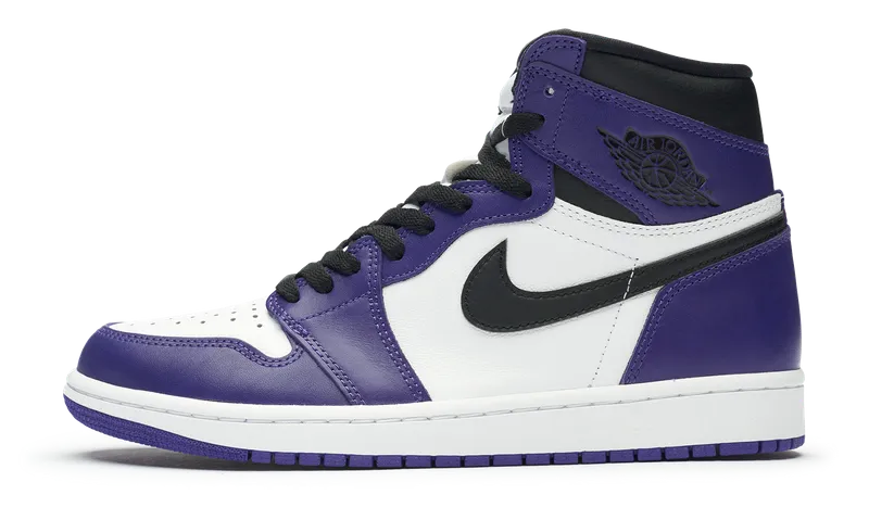 Jordan 1 Retro High Court Purple White (2020) 555088-500