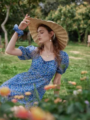 Juli Floral Mini Tea Dress