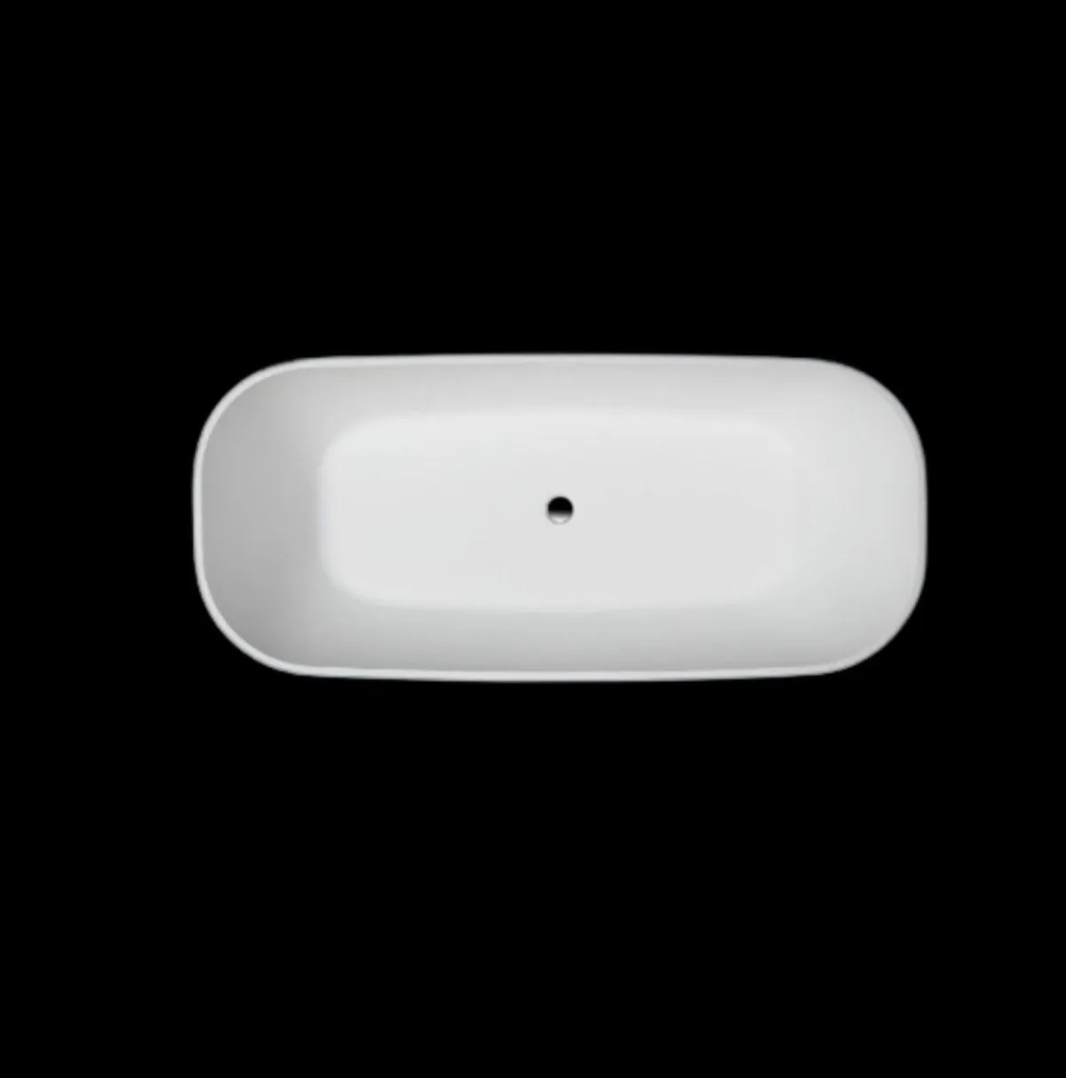 Kaskade Cassandra Freestanding Stone Bath - Matte White