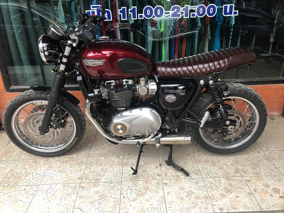 KB-TACRS - Triumph Bonneville Air-Cooled Classic Roll Seat