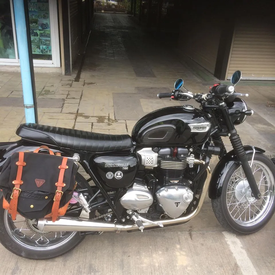KB-TACRS - Triumph Bonneville Air-Cooled Classic Roll Seat
