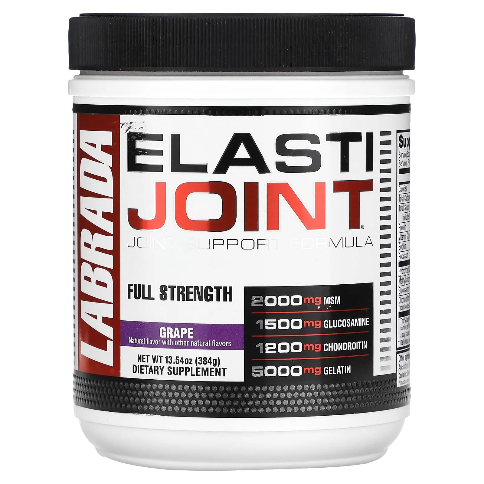 Labrada Elasti Joint, Grape - 384 grams