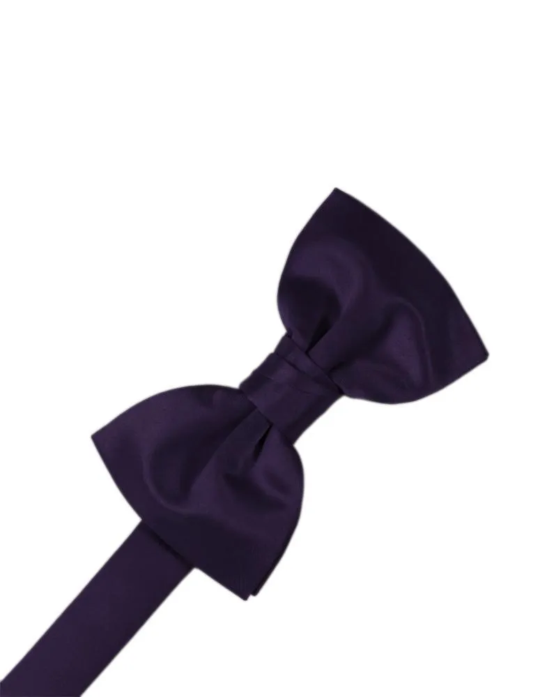 Lapis Luxury Satin Kids Bow Tie