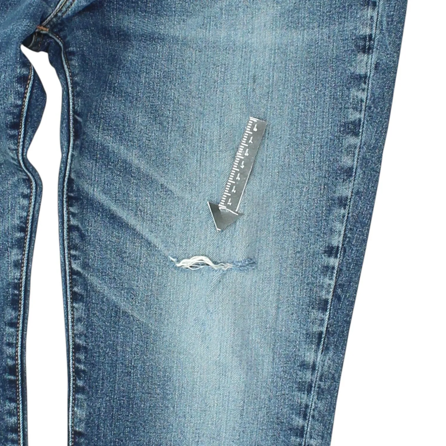 Levi's Mens Blue Tapered Jeans | Vintage High End Luxury Designer Denim VTG