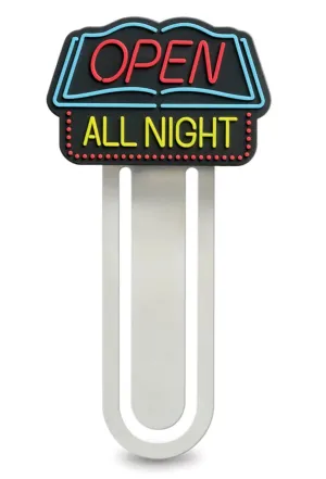 Light Reading Bookmark - Open All Night