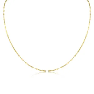 Lola 18K Gold PVD and Stainless Steel PVD Lip Chain Necklace