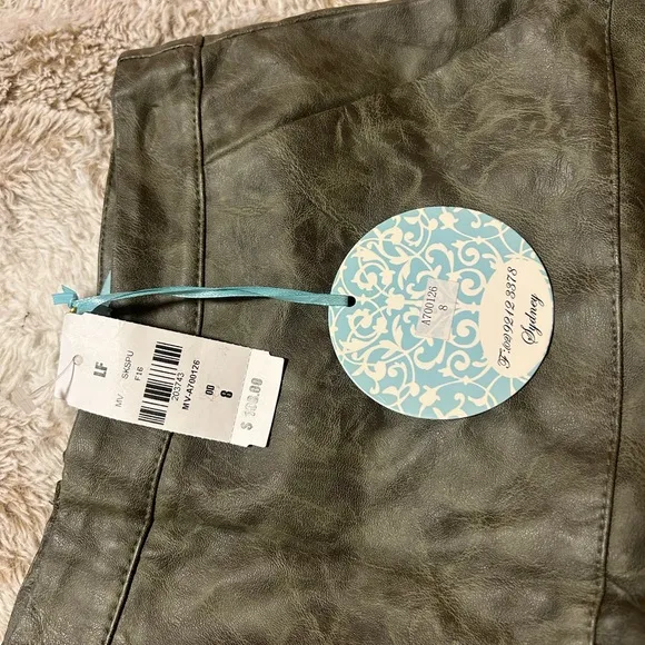 LuLaRoe Green Mini Pencil Skirt Casual