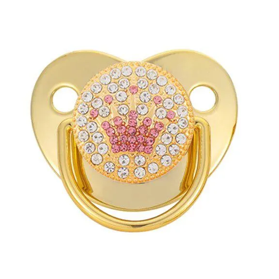 Luxury Baby Bling Crown Design Pacifier