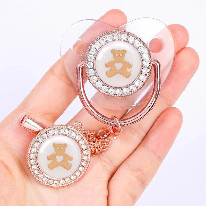 Luxury Baby Bling Crown Design Pacifier