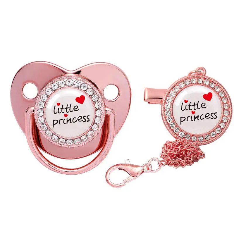 Luxury Baby Bling Crown Design Pacifier
