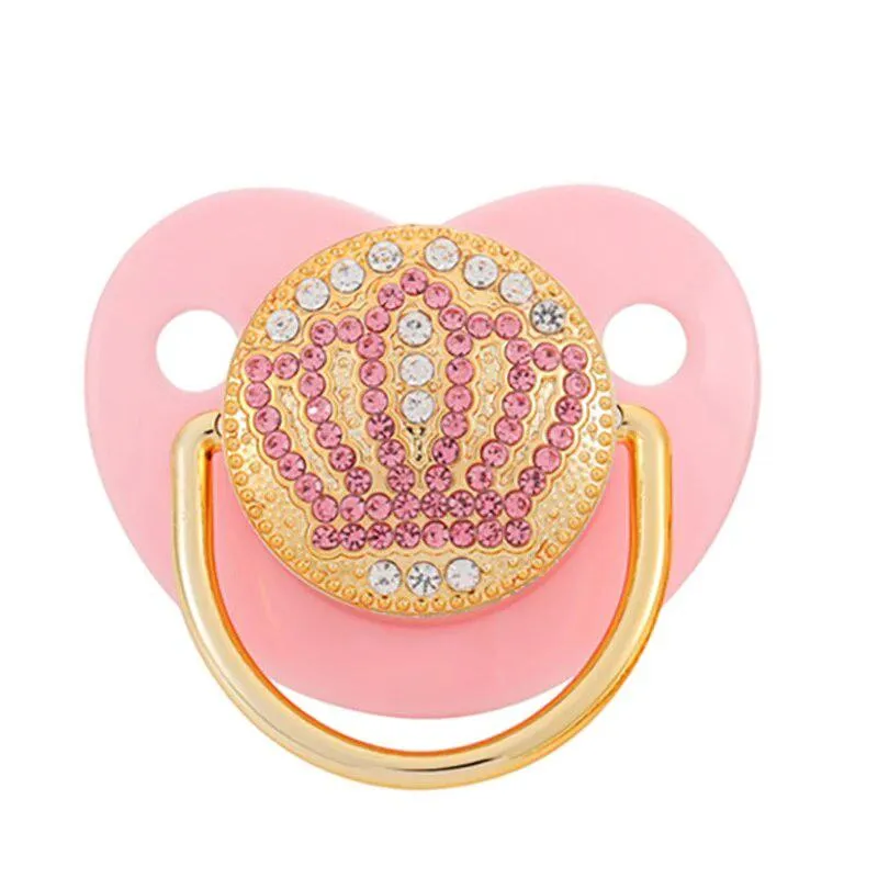 Luxury Baby Bling Crown Design Pacifier
