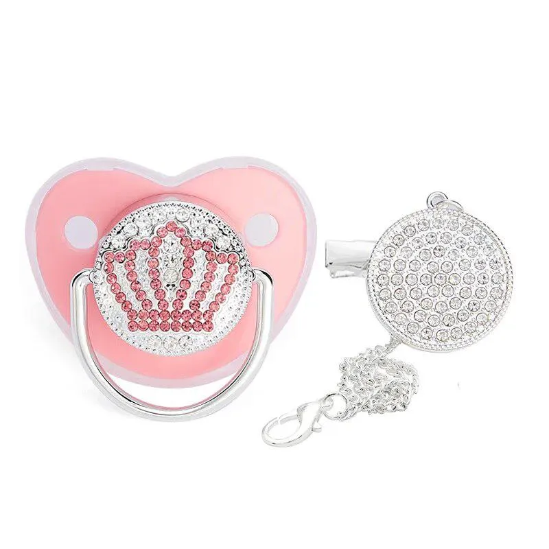 Luxury Baby Bling Crown Design Pacifier