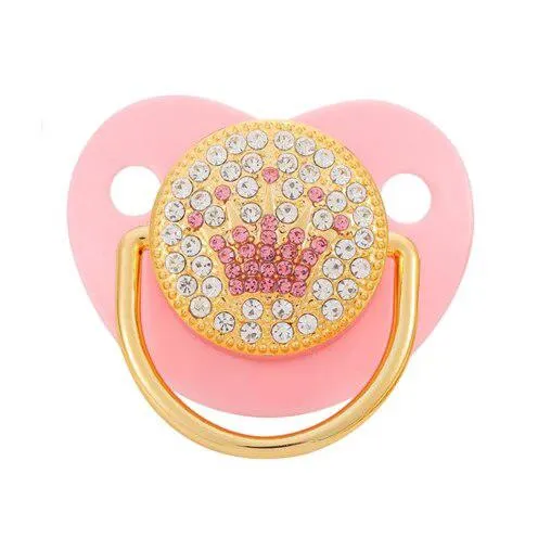 Luxury Baby Bling Crown Design Pacifier