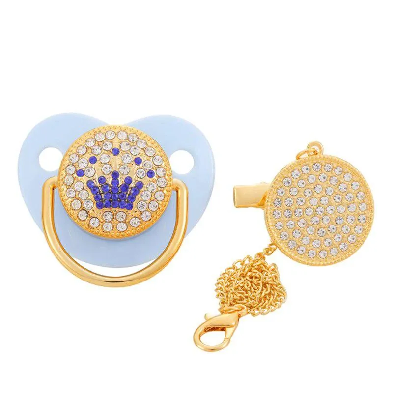 Luxury Baby Bling Crown Design Pacifier