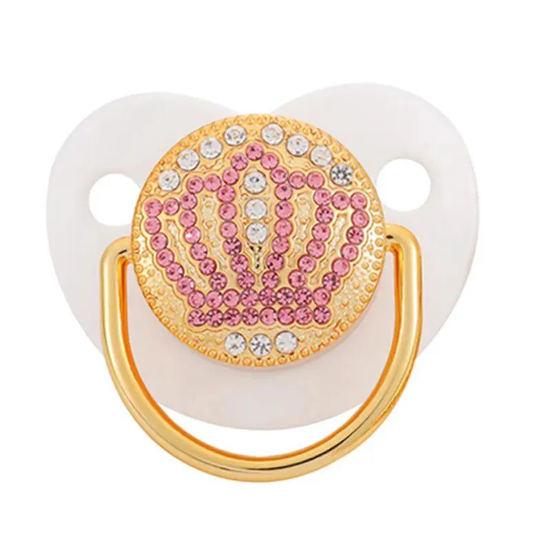 Luxury Baby Bling Crown Design Pacifier