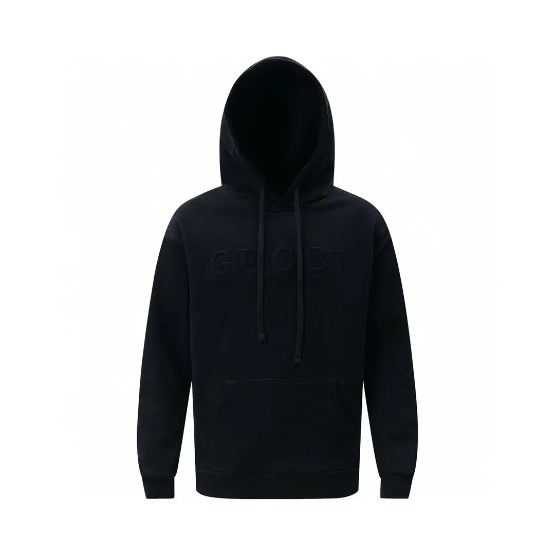 Luxury Embroidered  Hooded Sweatshirt