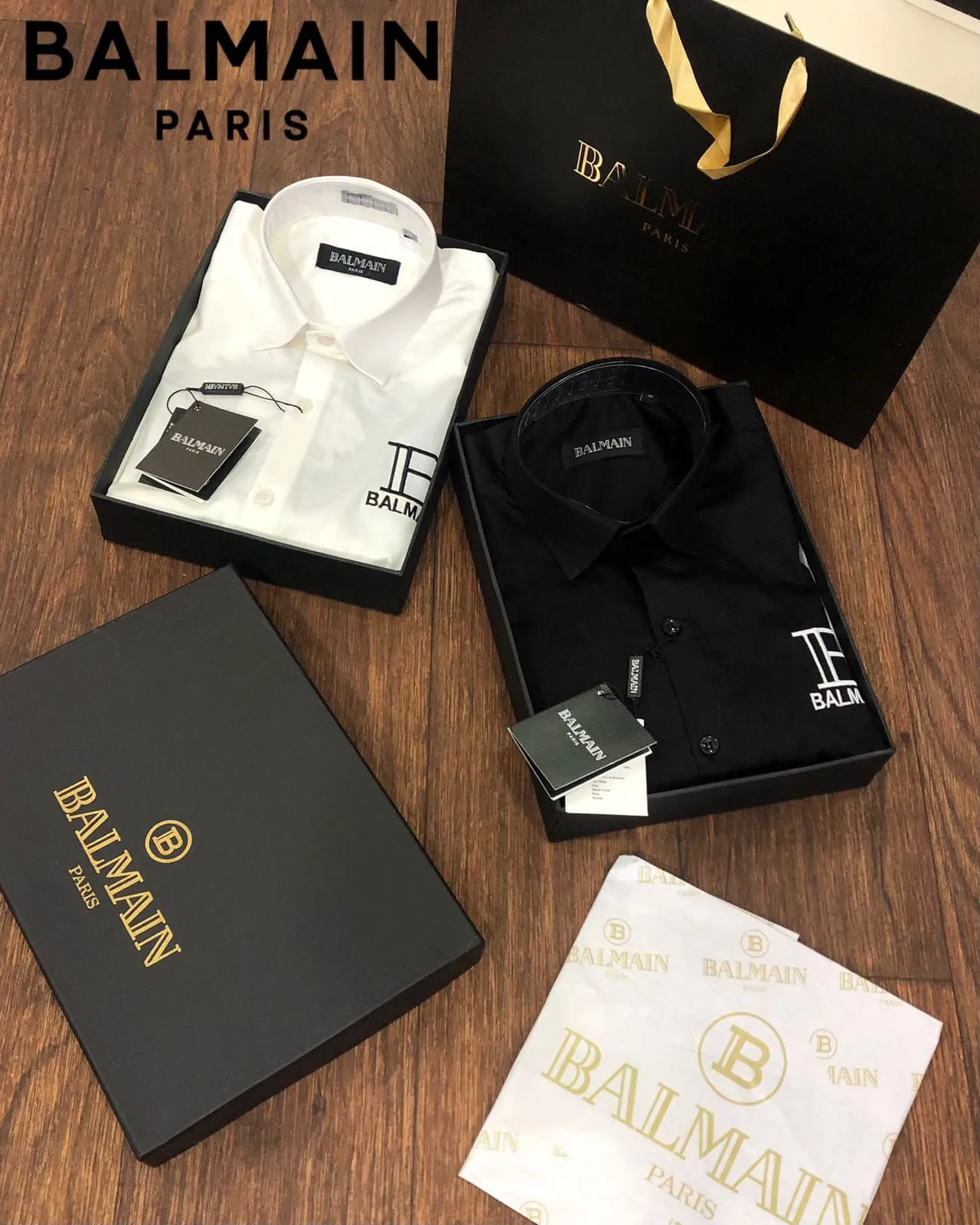 Luxury Full Sleeve Shirt with Embroidery  Logo