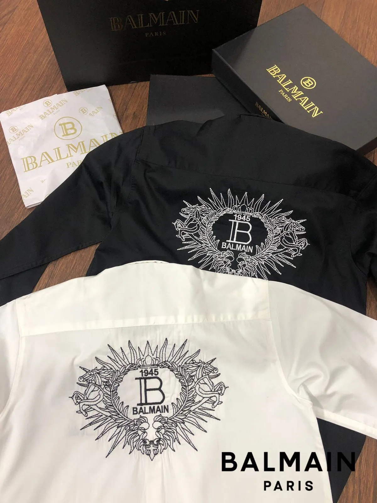 Luxury Full Sleeve Shirt with Embroidery  Logo
