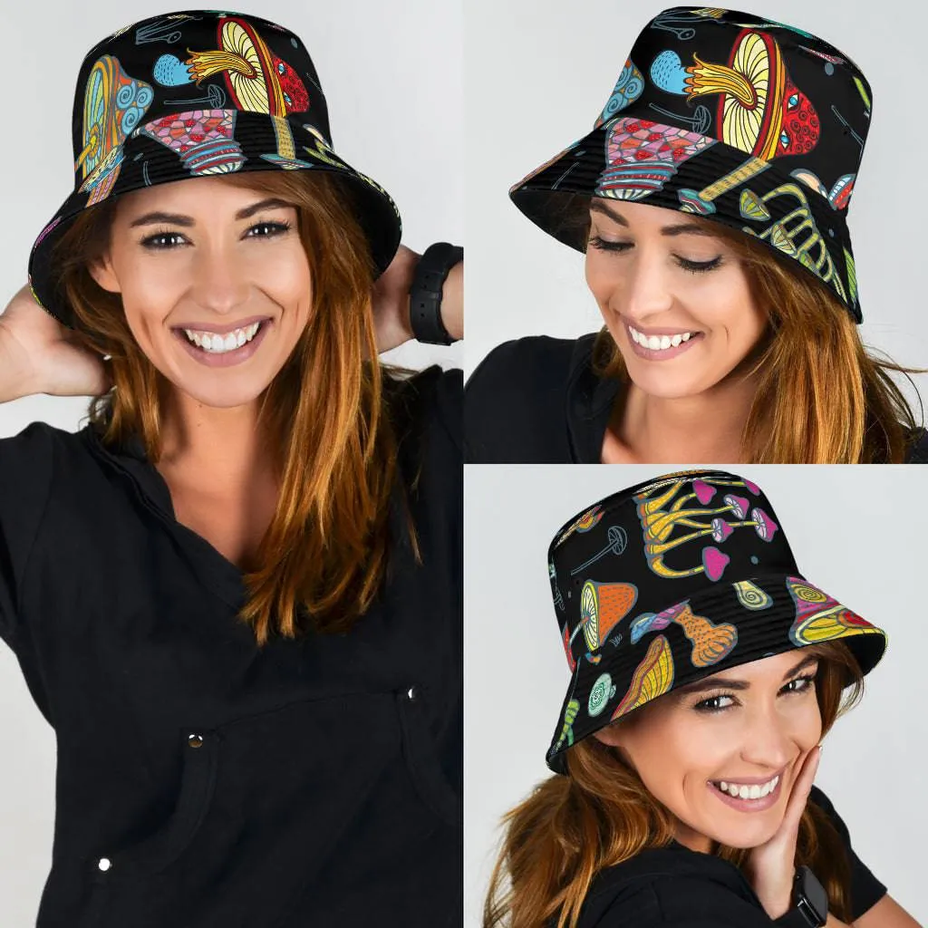 Magic Mushrooms Unisex Bucket Hat