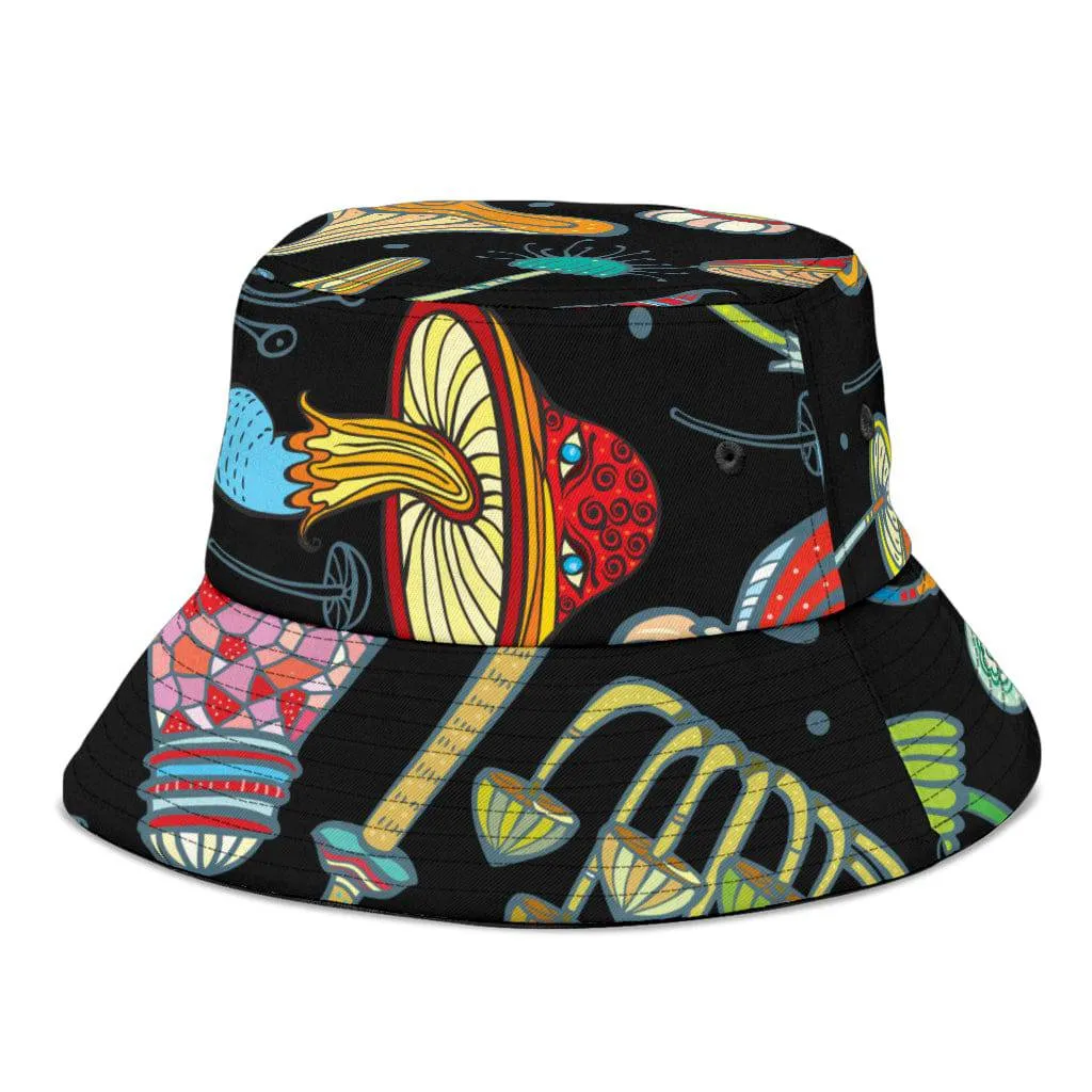 Magic Mushrooms Unisex Bucket Hat