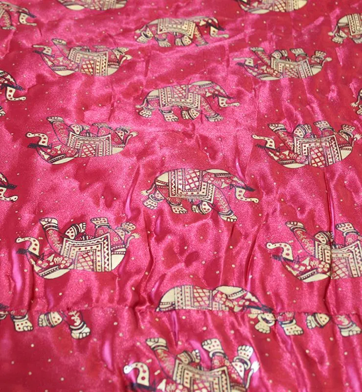 Marching Elephants Quilt