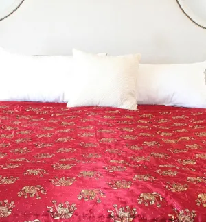 Marching Elephants Quilt