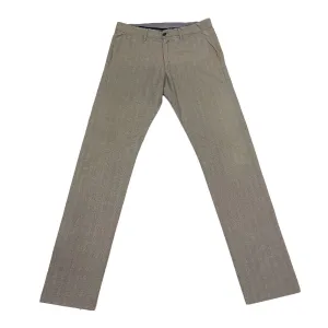 Marlboro Classics Grey Trousers | Vintage Luxury High End Designer Check Cotton