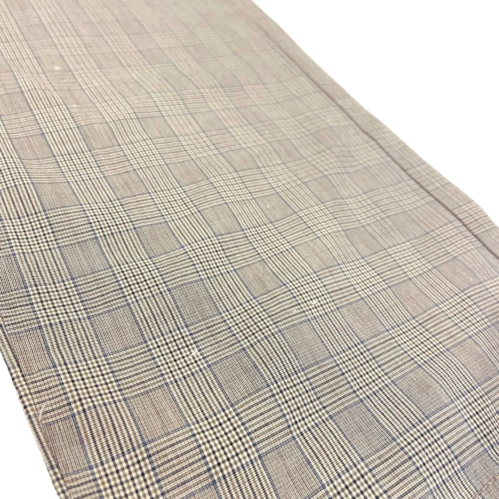 Marlboro Classics Grey Trousers | Vintage Luxury High End Designer Check Cotton