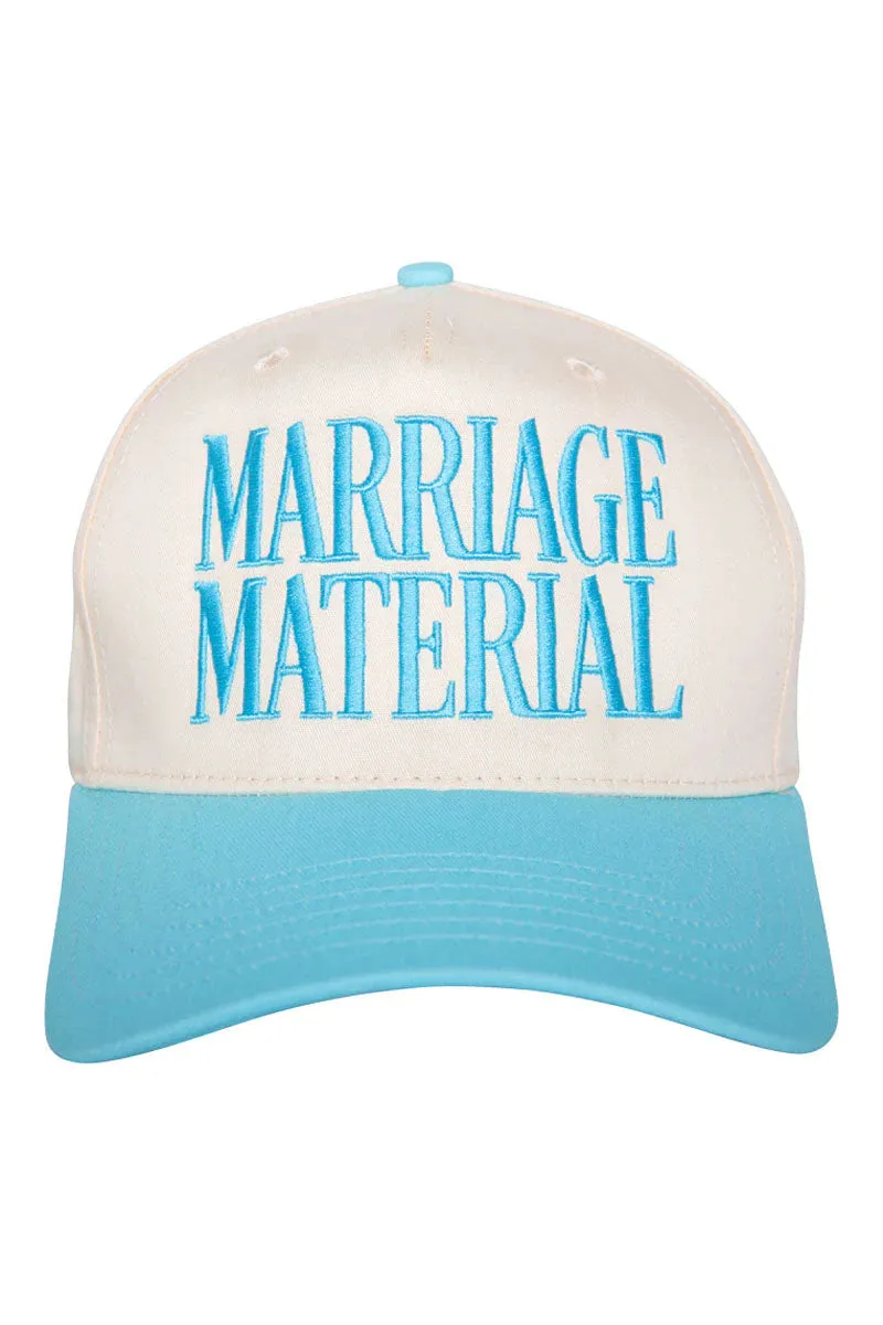 MARRIAGE MATERIAL HAT