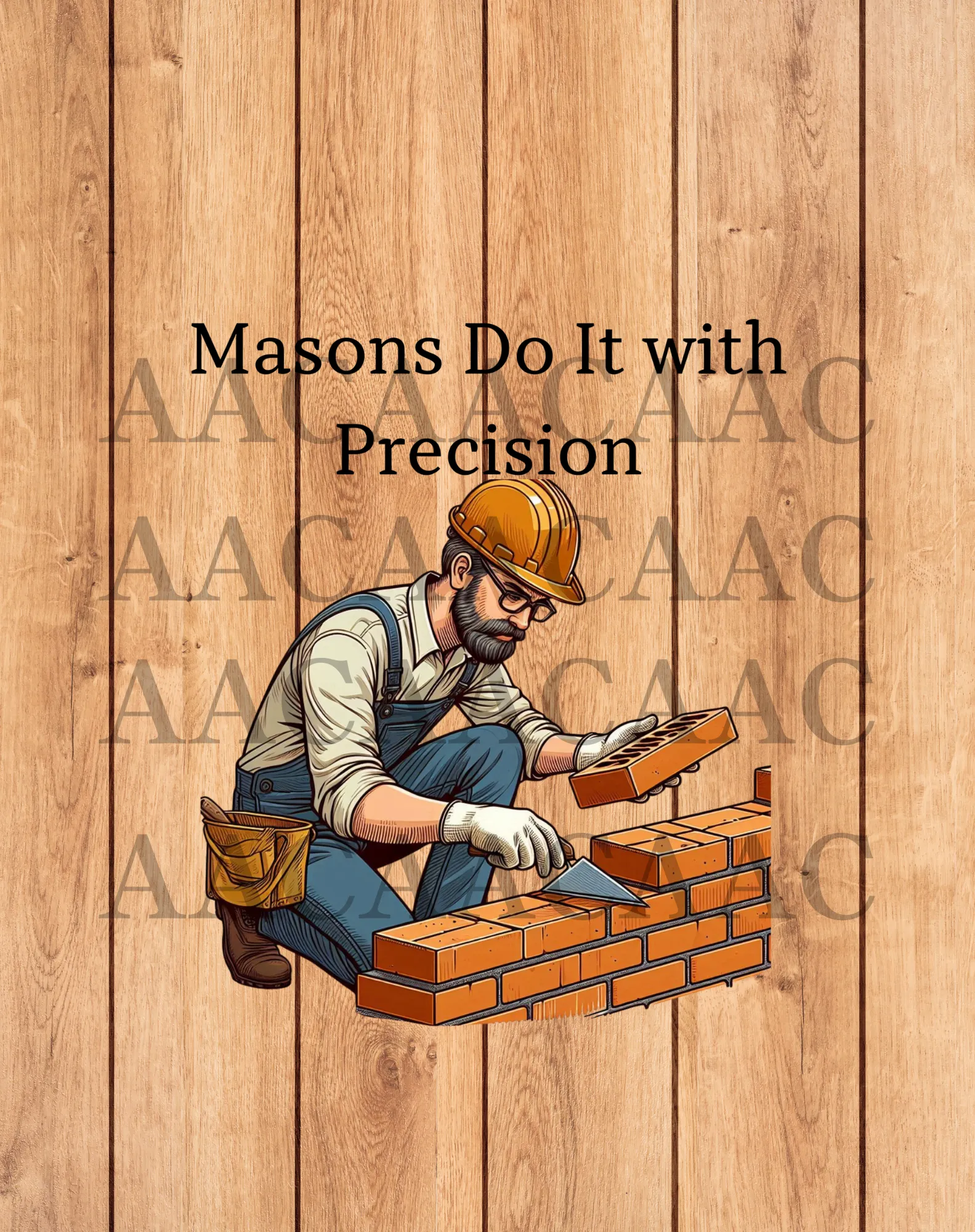 Masons Do It with Precision Design