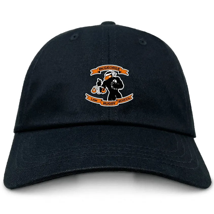 McGeorge Rugby Adult Low-Profile Cotton Twill Dad Cap