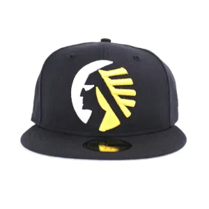 Memphis Chicks New Era 59fifty Fitted Hat (Jordan Retro 12 Michigan Navy White Yellow Gray Under Brim)