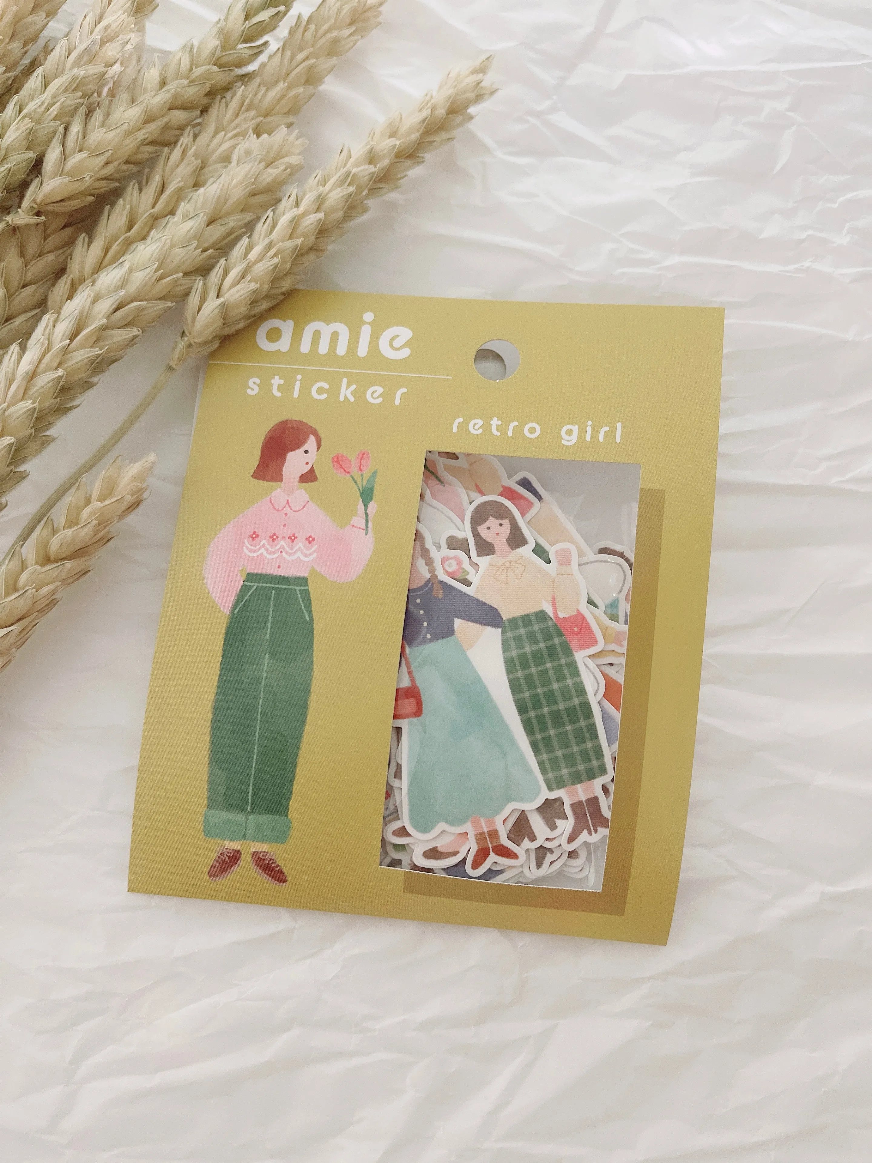 Mind Wave ami Sticker | Retro Girl