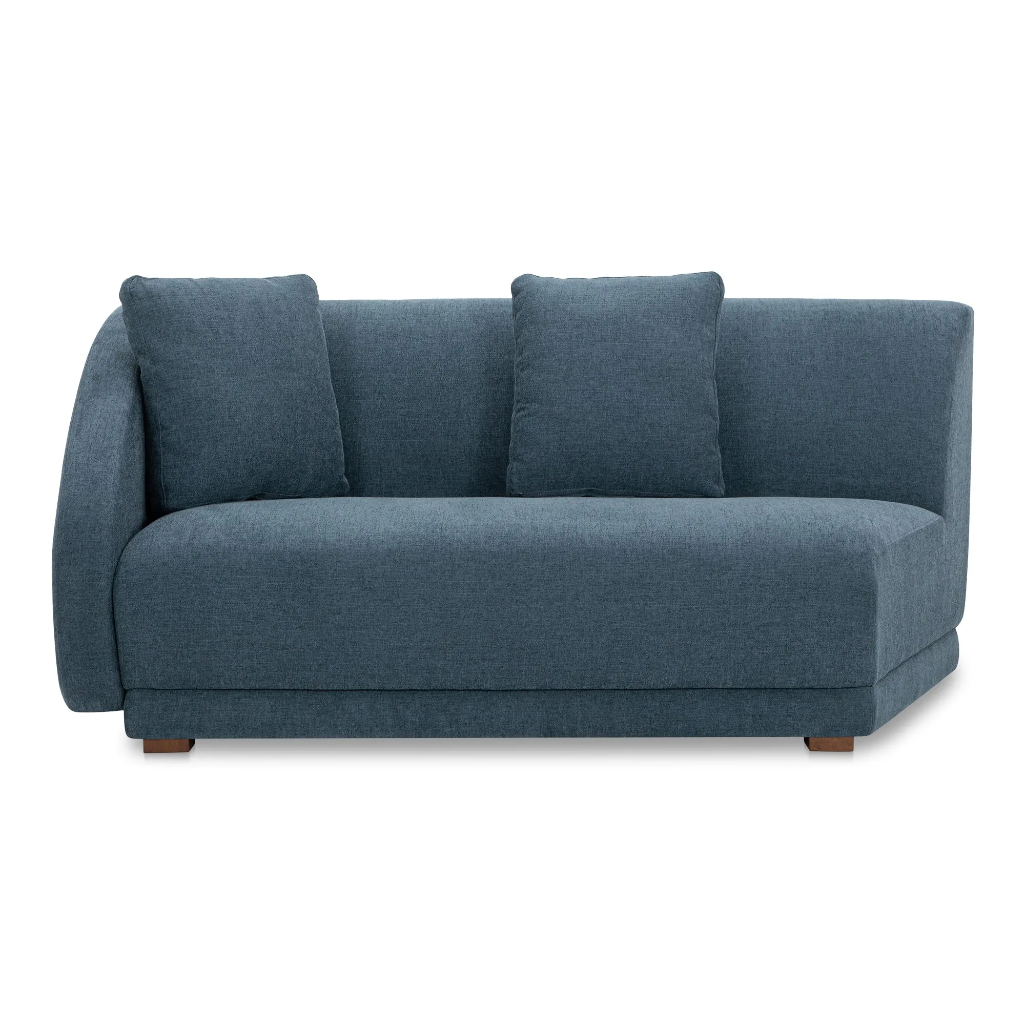 Modern Armchair with Rearward Facing Design