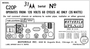MOTOROLA-C20P