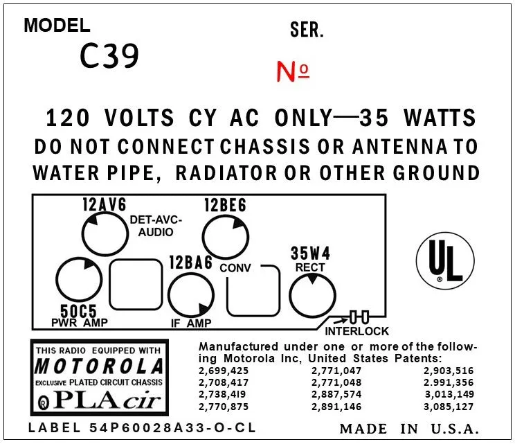 MOTOROLA-C39