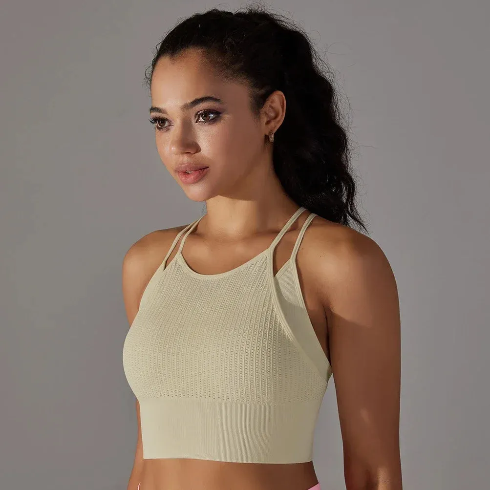 Move Like Diva Seamless Gym Sports Bra