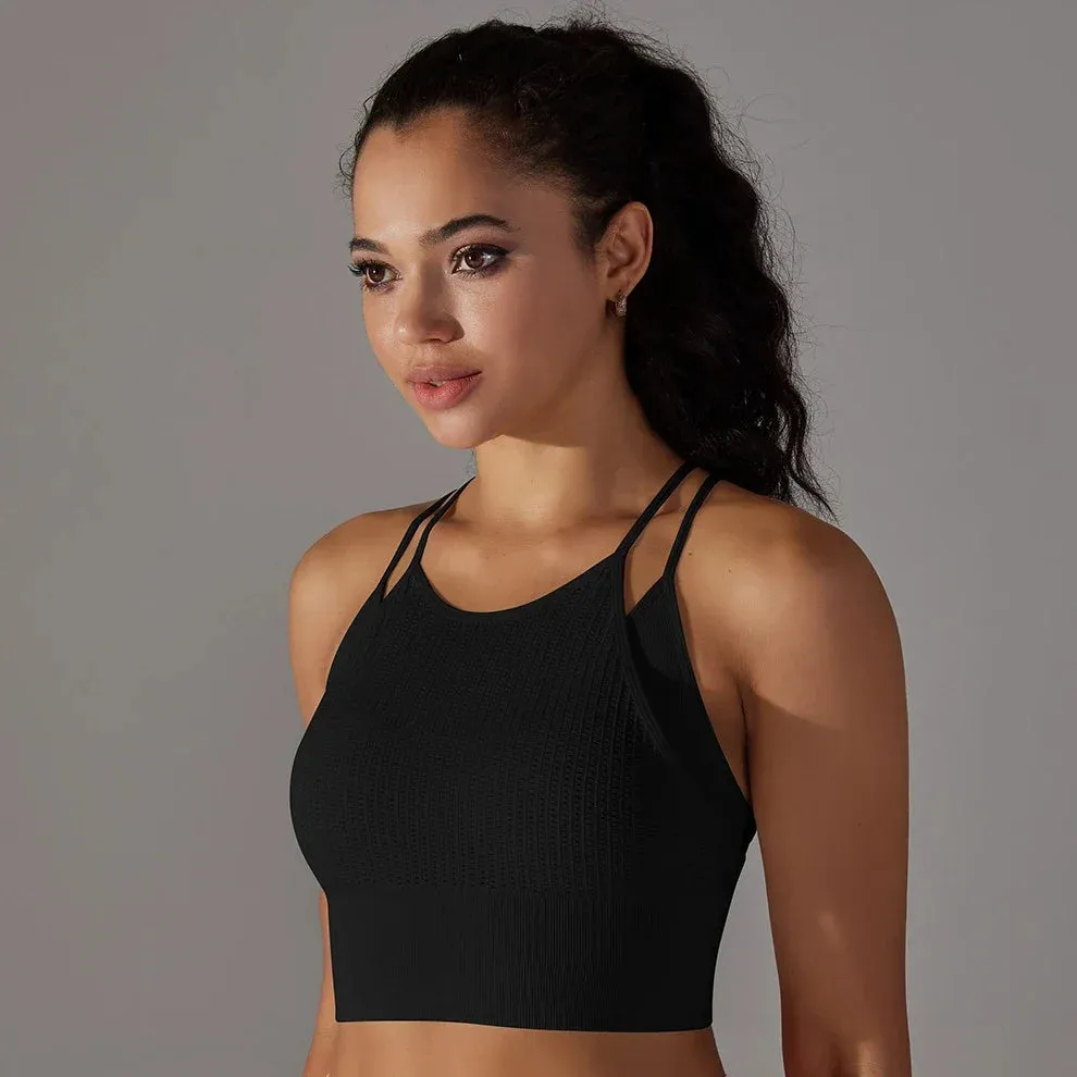 Move Like Diva Seamless Gym Sports Bra