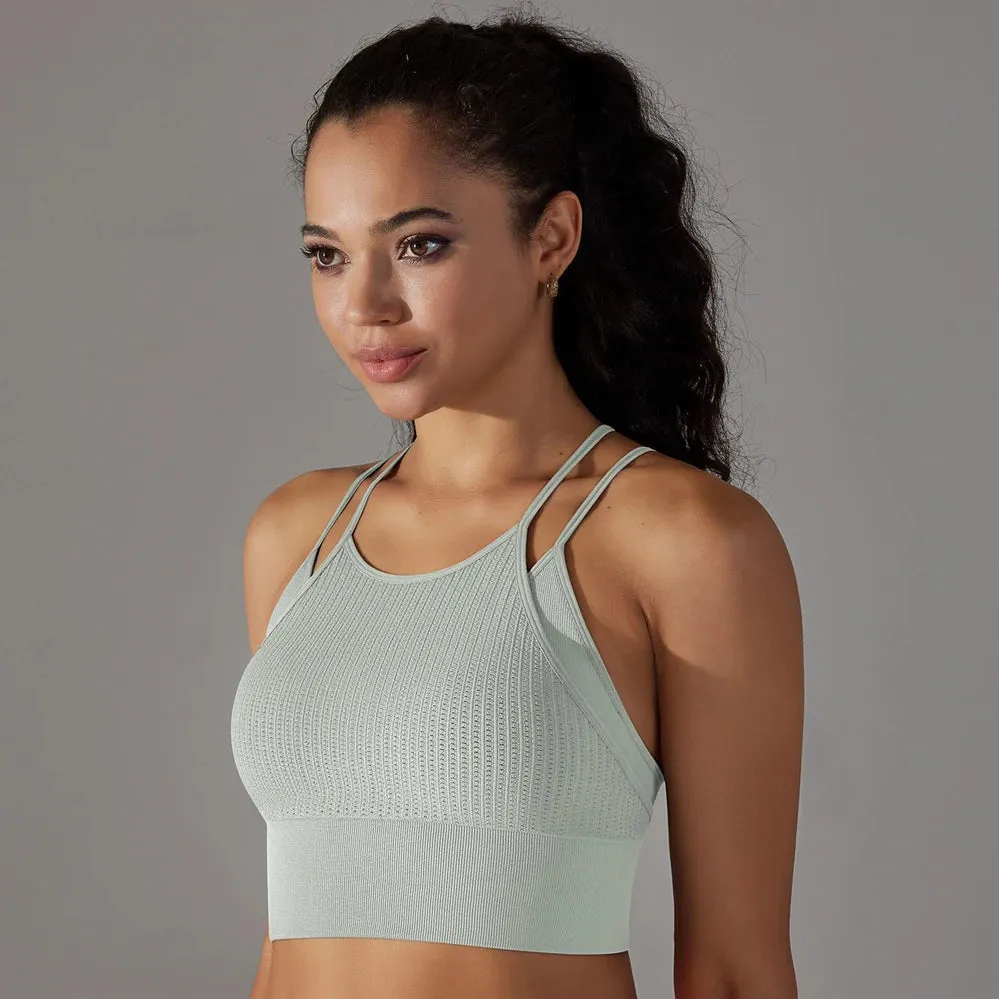 Move Like Diva Seamless Gym Sports Bra