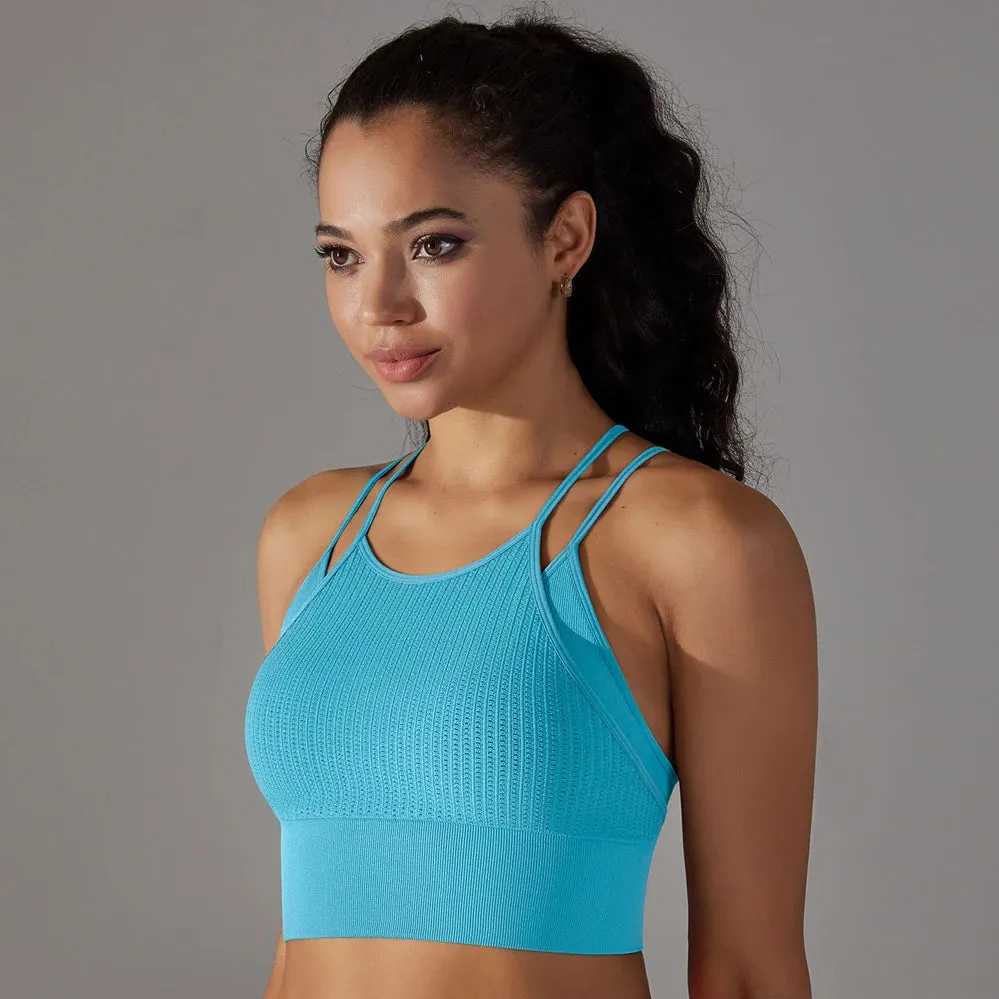 Move Like Diva Seamless Gym Sports Bra