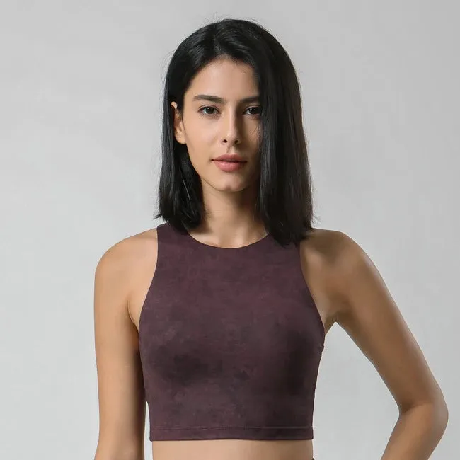 Move Like Diva Seamless Push-Up Fitness Sports Bra