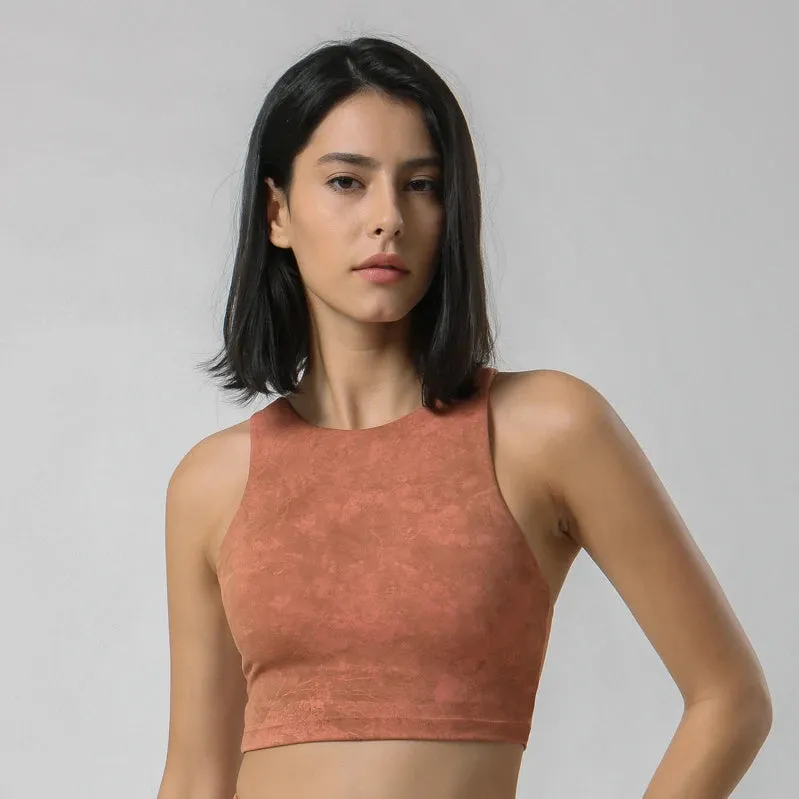 Move Like Diva Seamless Push-Up Fitness Sports Bra