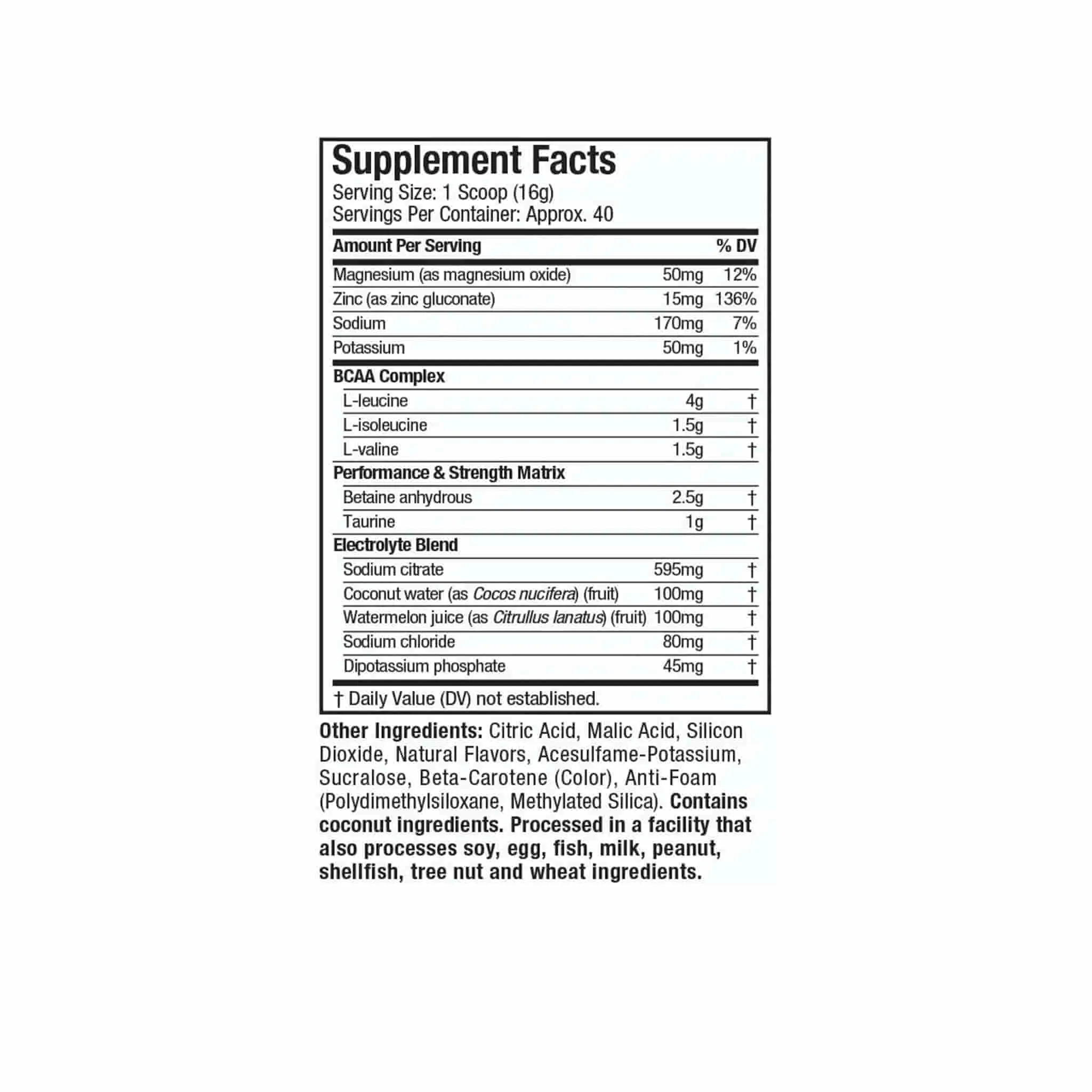 Muscletech Amino Build 40 Serving