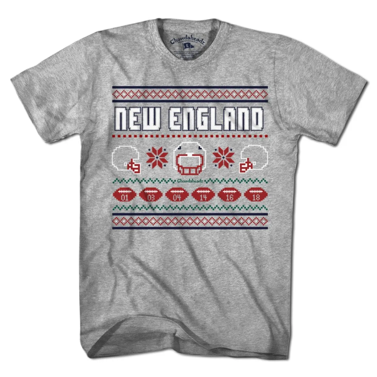 New England Ugly Sweater T-Shirt